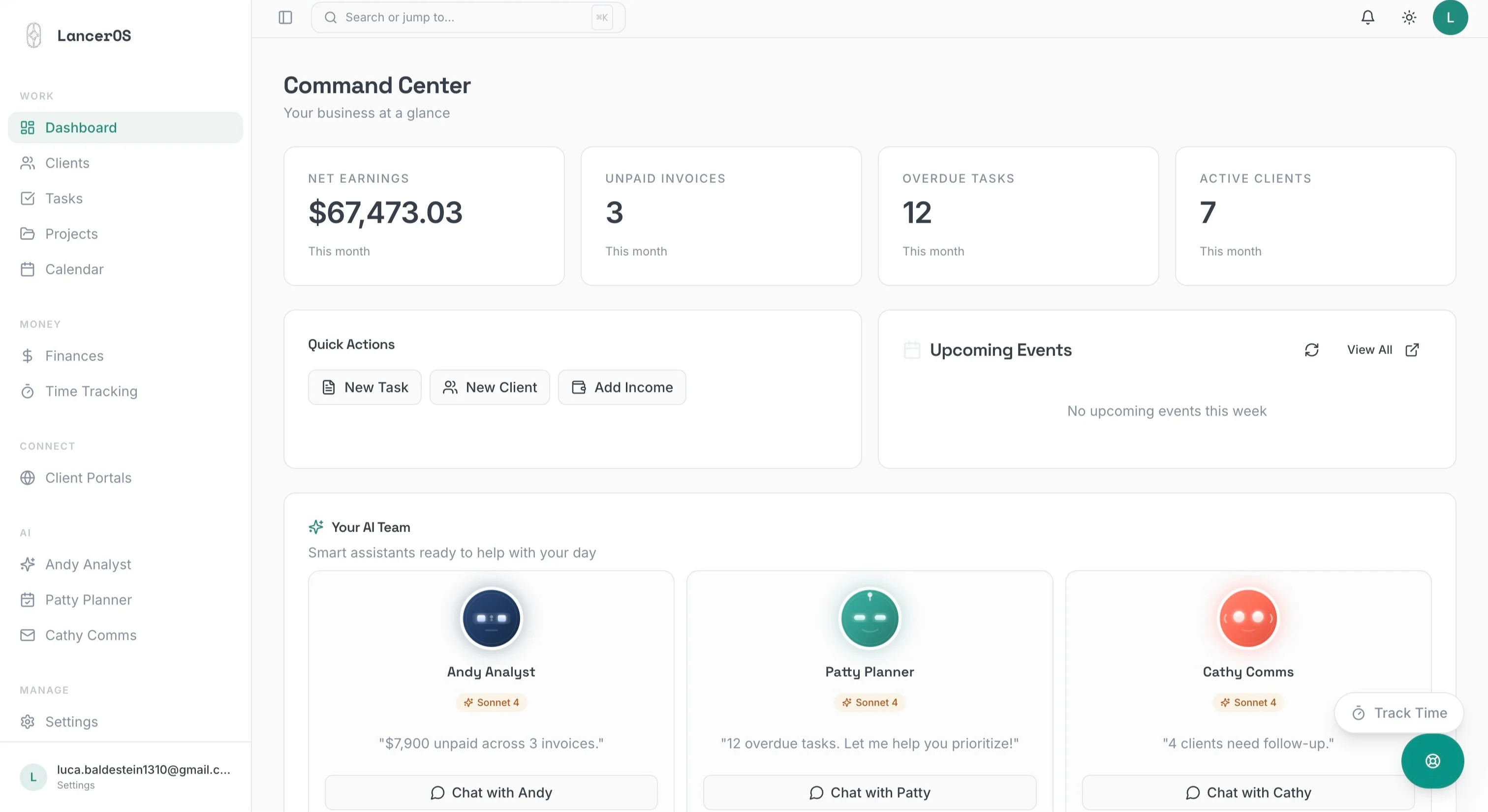 LancerOS walkthrough preview
